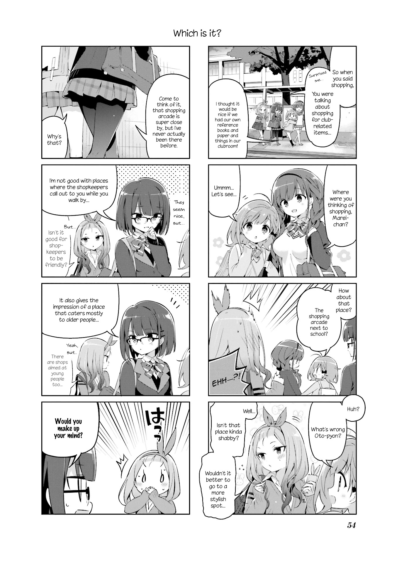 KiraKira★Study ~Zettai Goukaku Sengen~ Chapter 6 page 2 - Chapter 6: Shopping with everyone