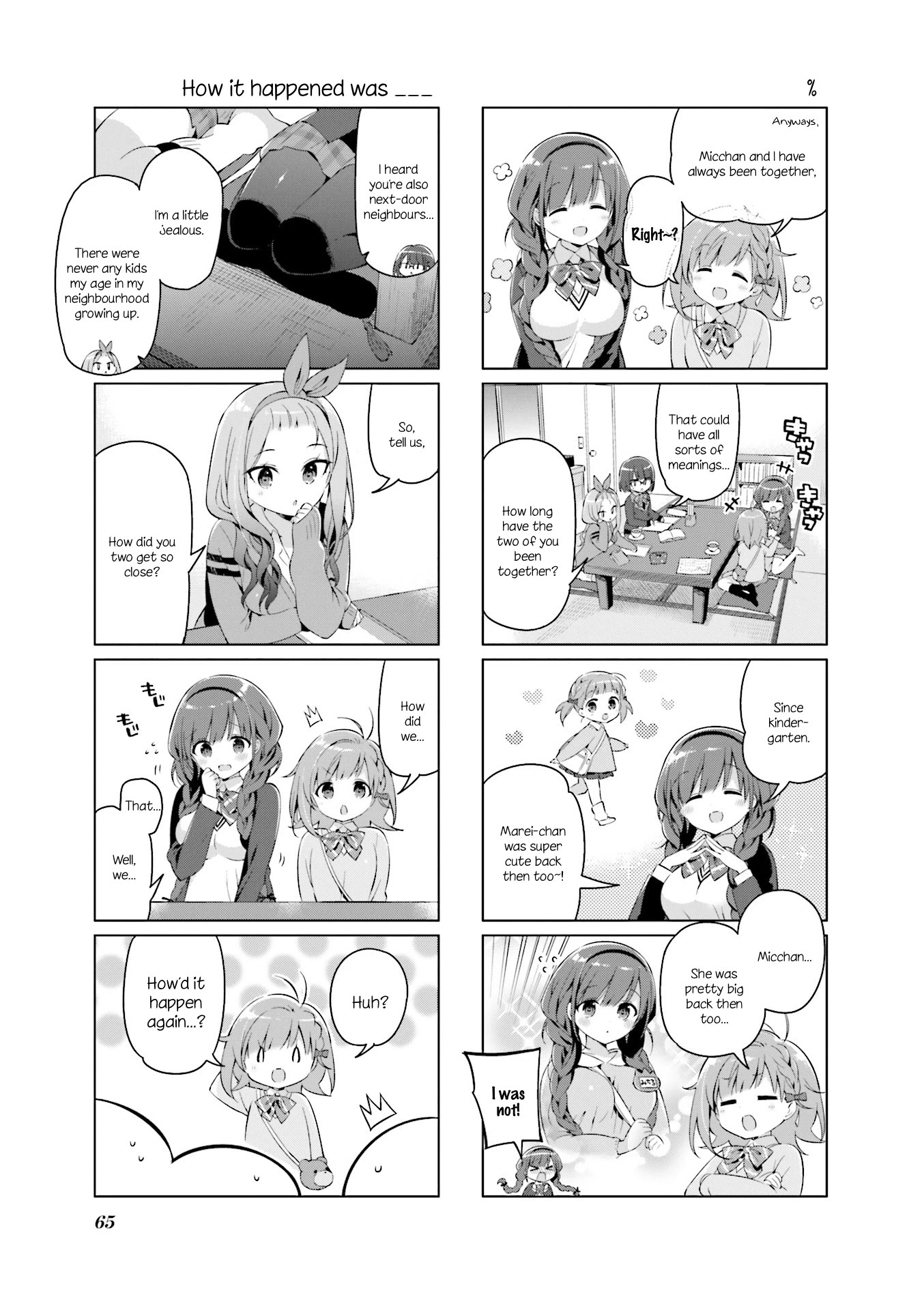 KiraKira★Study ~Zettai Goukaku Sengen~ Chapter 7 page 5 - Chapter 7: These two are longtime friends