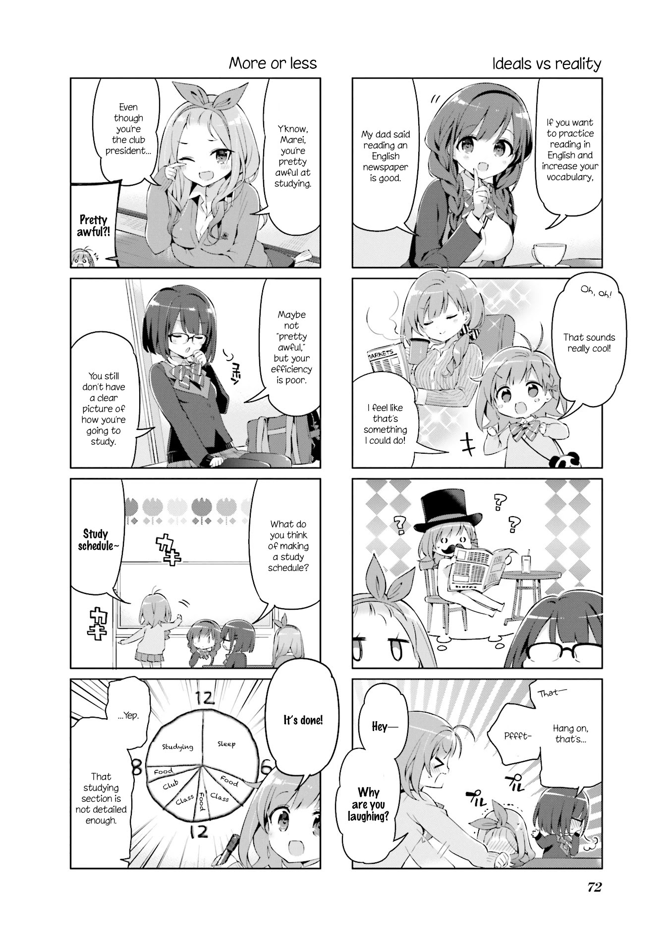 KiraKira★Study ~Zettai Goukaku Sengen~ Chapter 8 page 4 - Chapter 8: Every day, the steady tortoise
