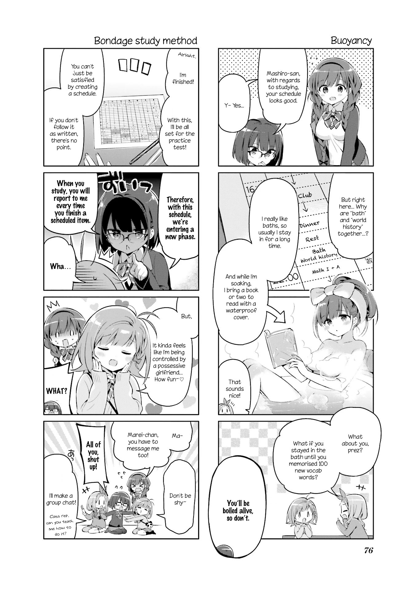 KiraKira★Study ~Zettai Goukaku Sengen~ Chapter 8 page 8 - Chapter 8: Every day, the steady tortoise
