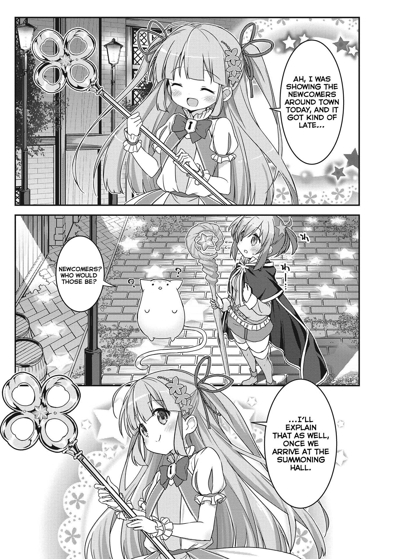 Kirara Fantasia Chapter 3 page 4 - Chapter 3: Let's look for Hiro and the rest!