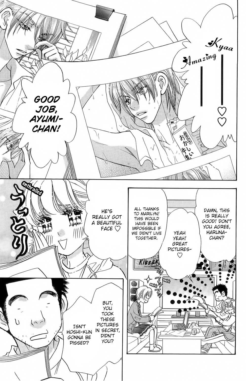 Kirara no Hoshi Chapter 4 page 14 - Chapter 4: Hoshi's Stage Name is Decided!?