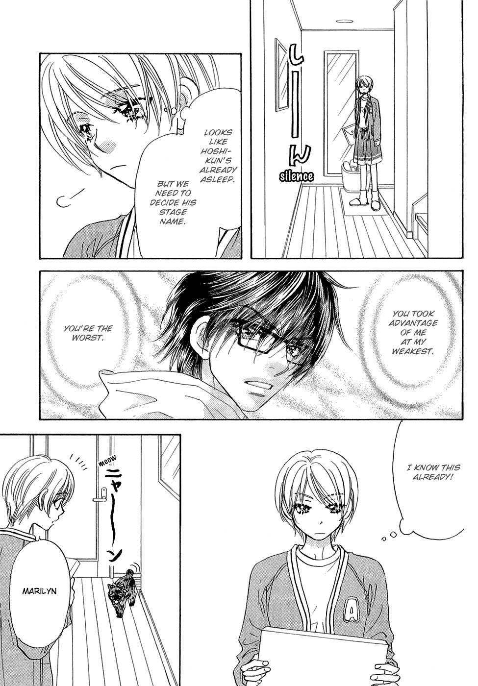 Kirara no Hoshi Chapter 4 page 22 - Chapter 4: Hoshi's Stage Name is Decided!?
