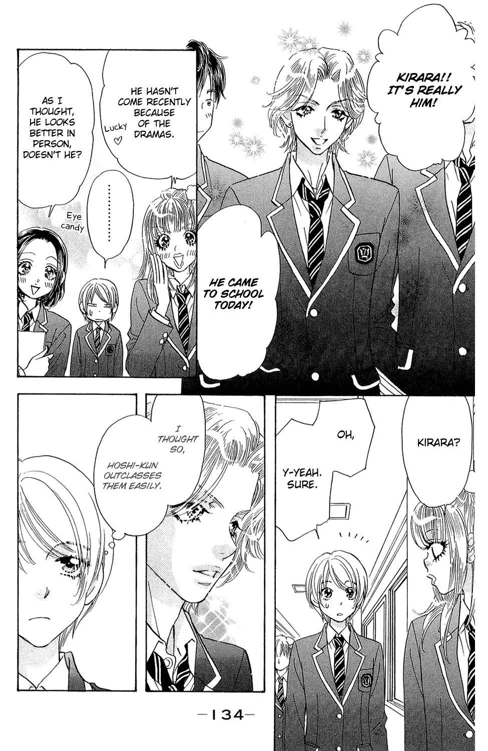 Kirara no Hoshi Chapter 4 page 5 - Chapter 4: Hoshi's Stage Name is Decided!?