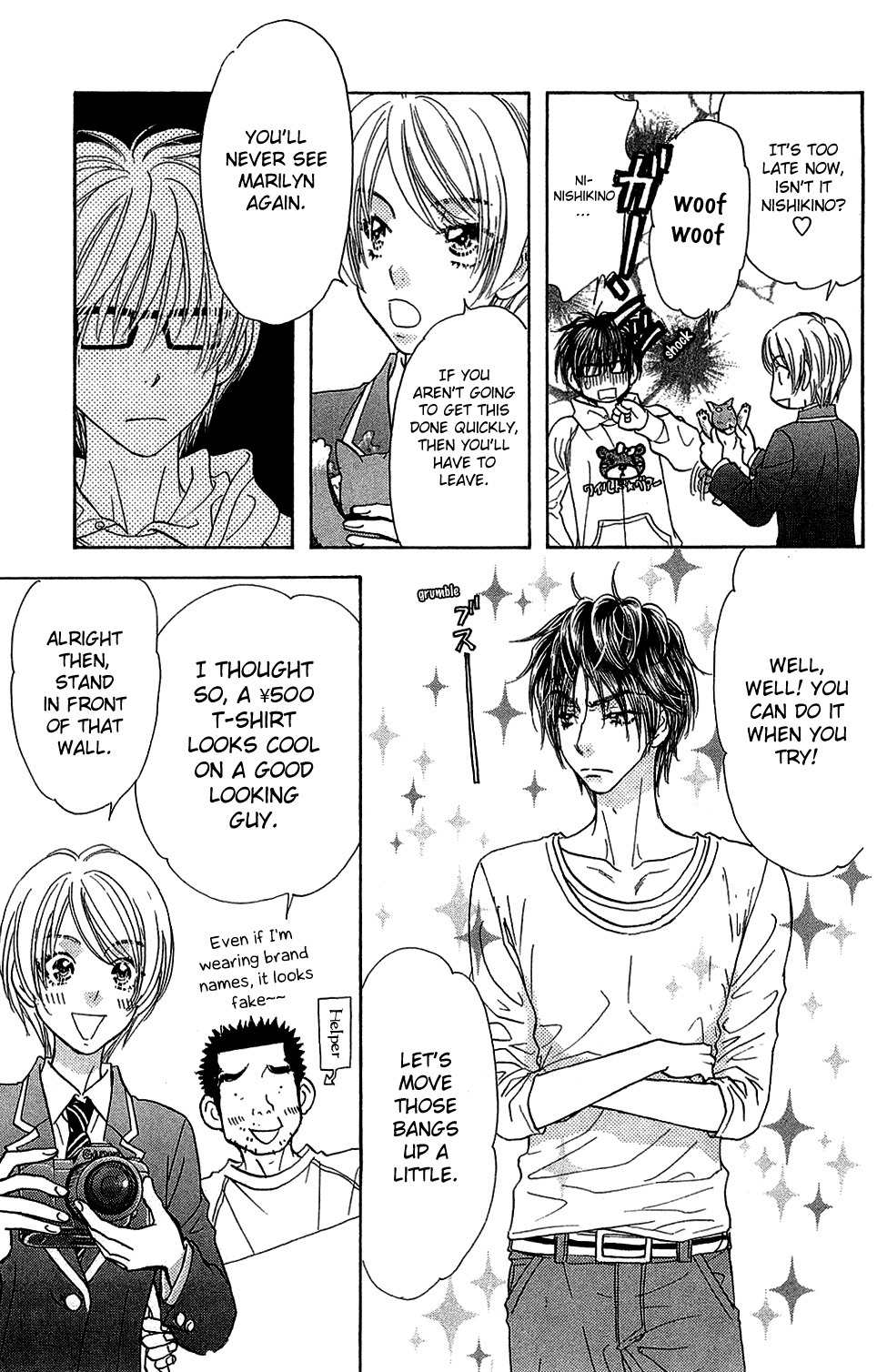 Kirara no Hoshi Chapter 4 page 8 - Chapter 4: Hoshi's Stage Name is Decided!?