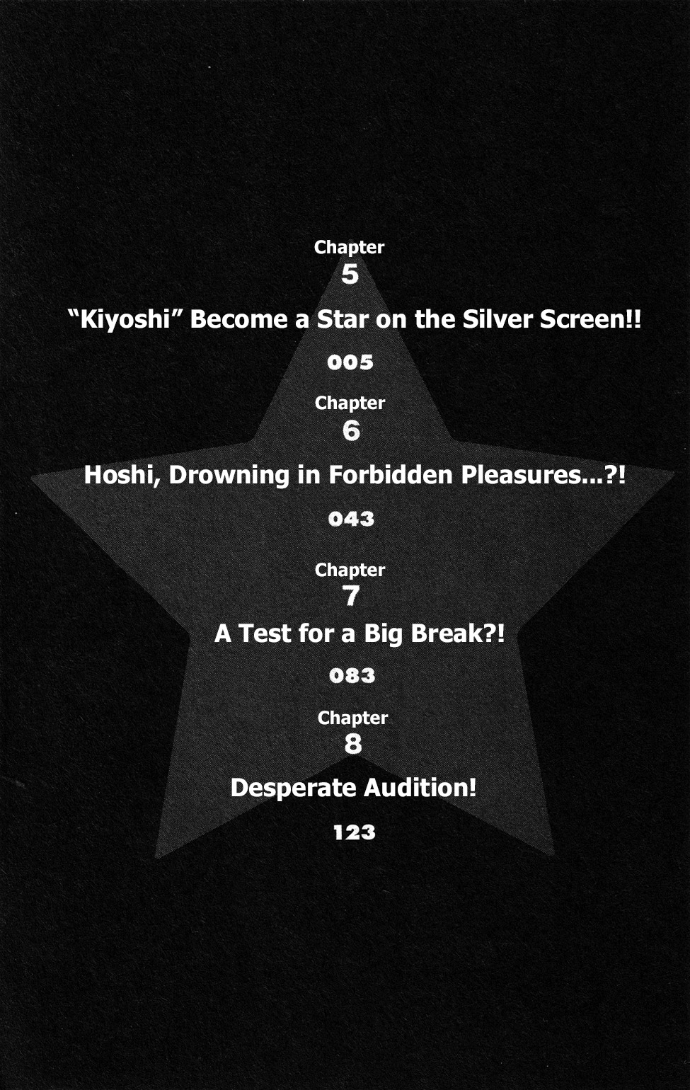 Kirara no Hoshi Chapter 5 page 10 - Chapter 5: "Kiyoshi" Become a Star on the Silver Screen!!