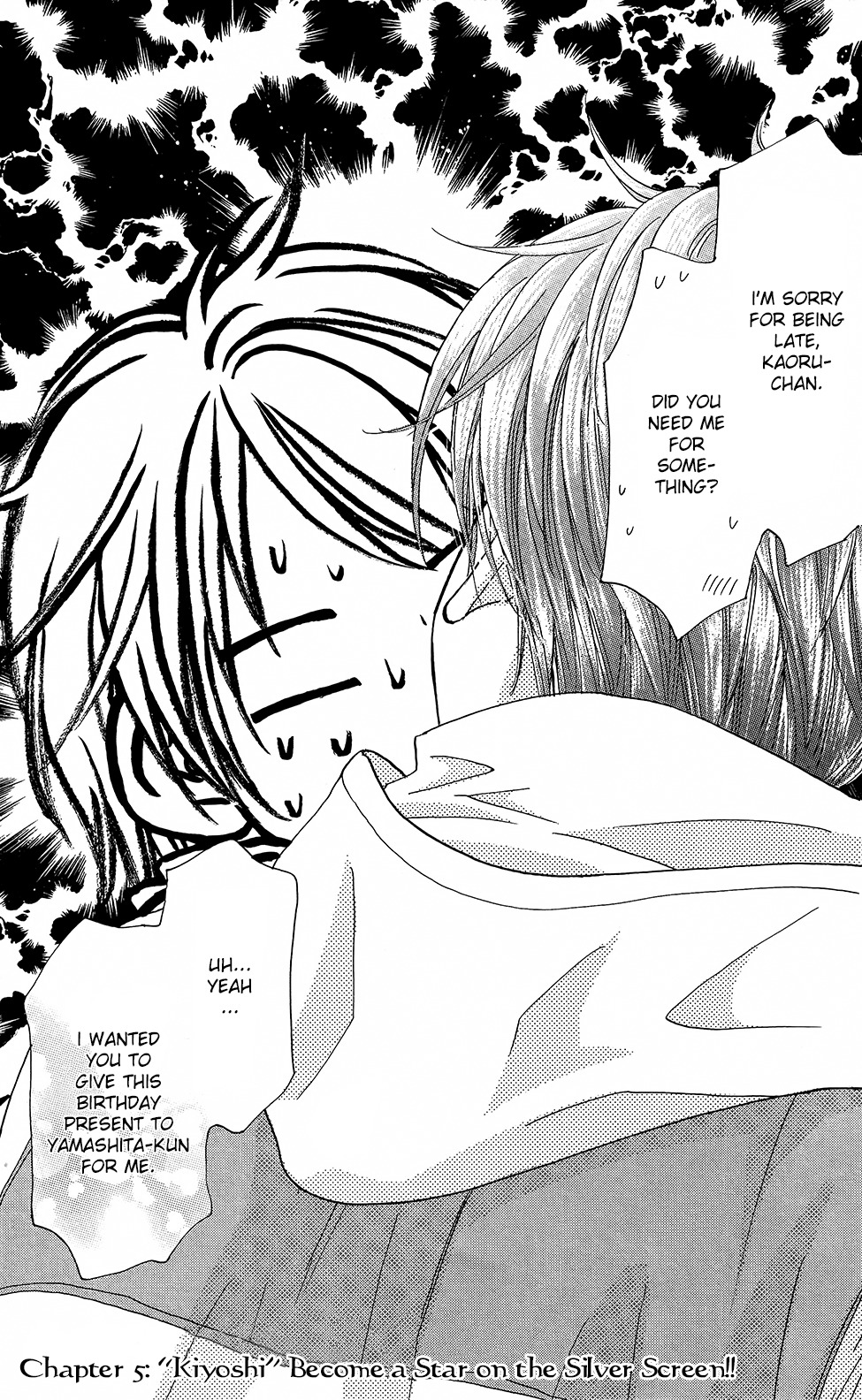 Kirara no Hoshi Chapter 5 page 11 - Chapter 5: "Kiyoshi" Become a Star on the Silver Screen!!