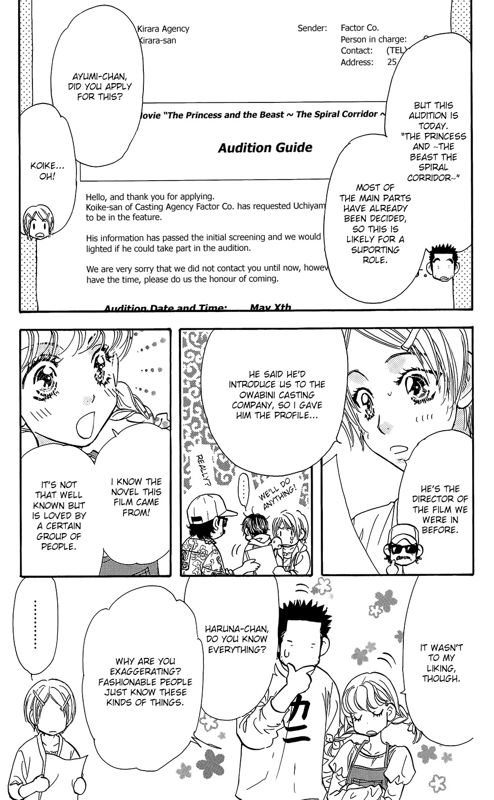 Kirara no Hoshi Chapter 5 page 25 - Chapter 5: "Kiyoshi" Become a Star on the Silver Screen!!