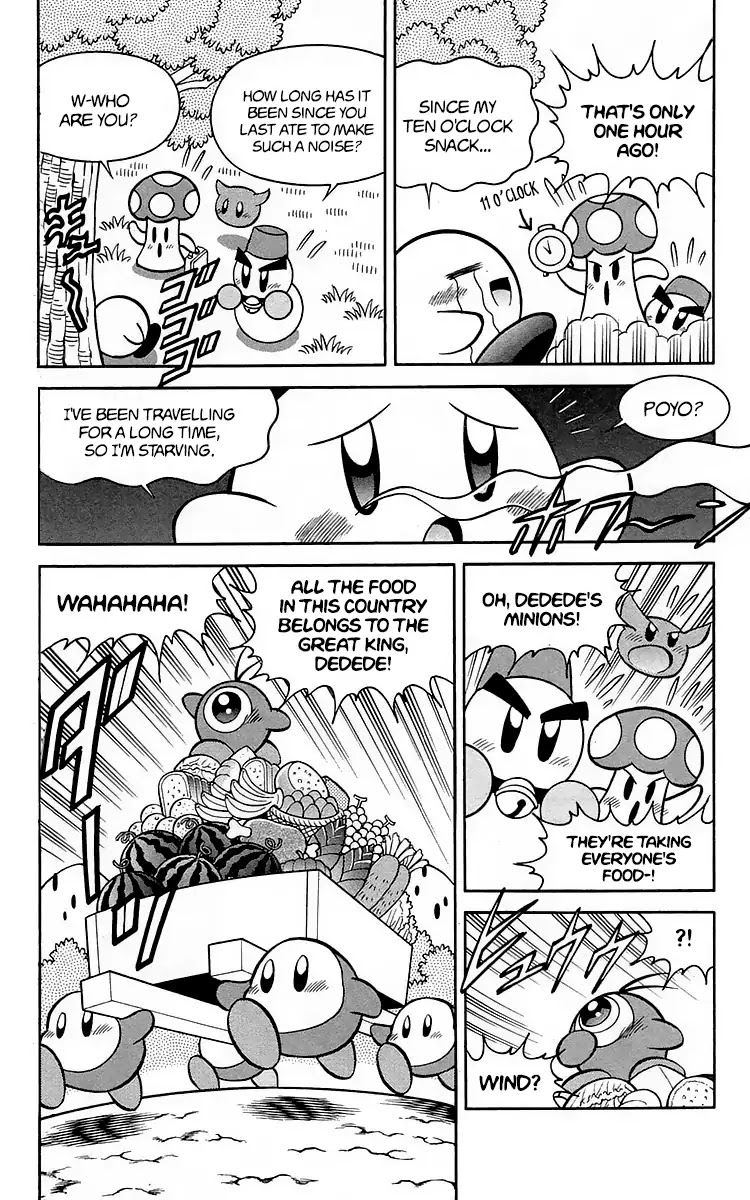 Kirby of the Stars - Pupupu Hero Chapter 1 page 3 - Chapter 1: Nice to Eat You!! I'm Kirby!!