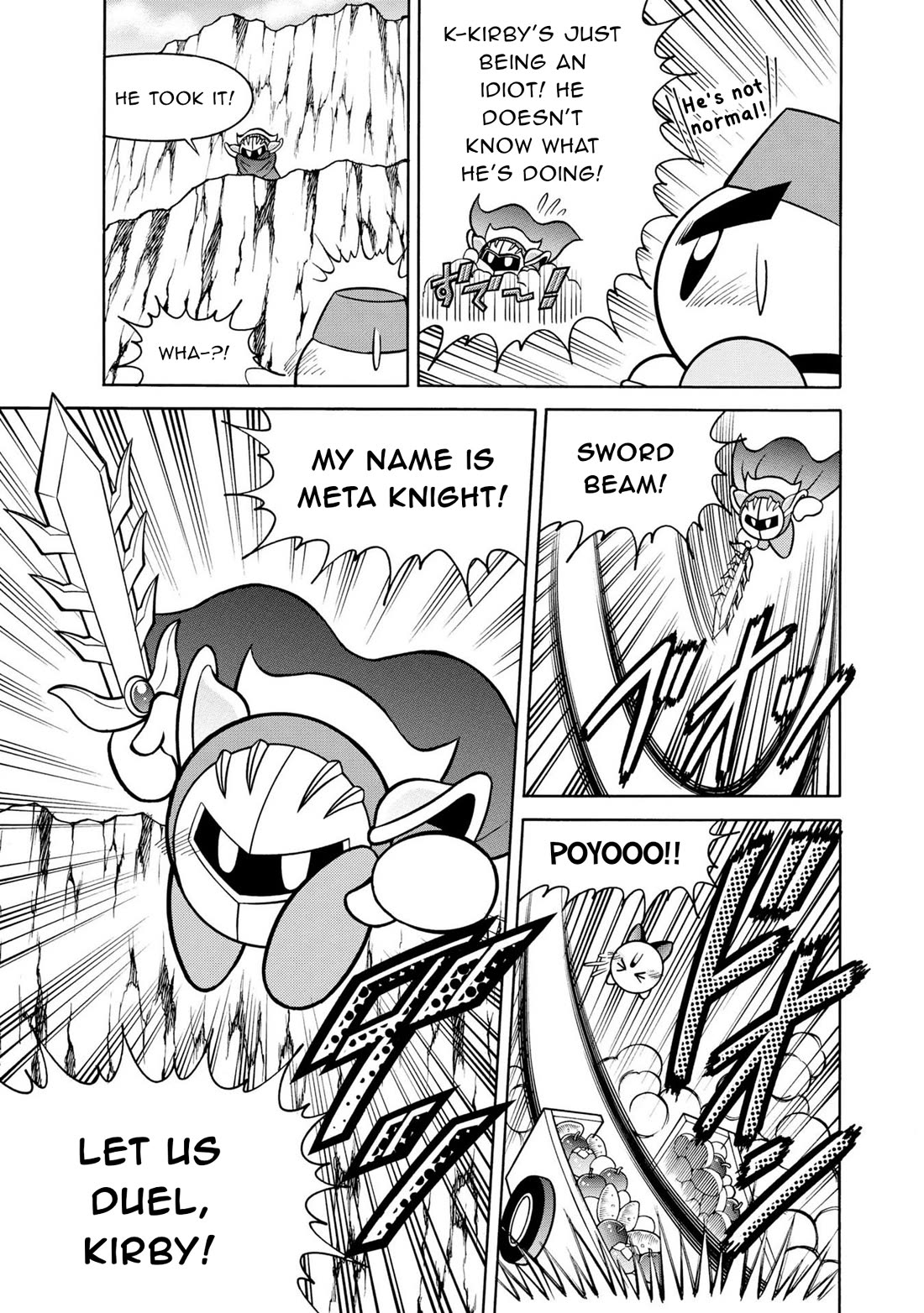 Kirby of the Stars - Pupupu Hero Chapter 11 page 8 - Chapter 11: Enter Meta Knight!!