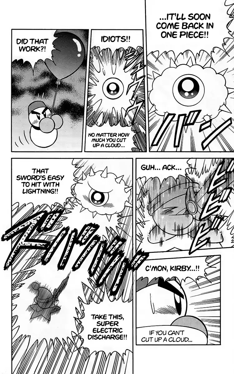 Kirby of the Stars - Pupupu Hero Chapter 2 page 13 - Chapter 2: Scorched Black by Mysterious Lightning?!