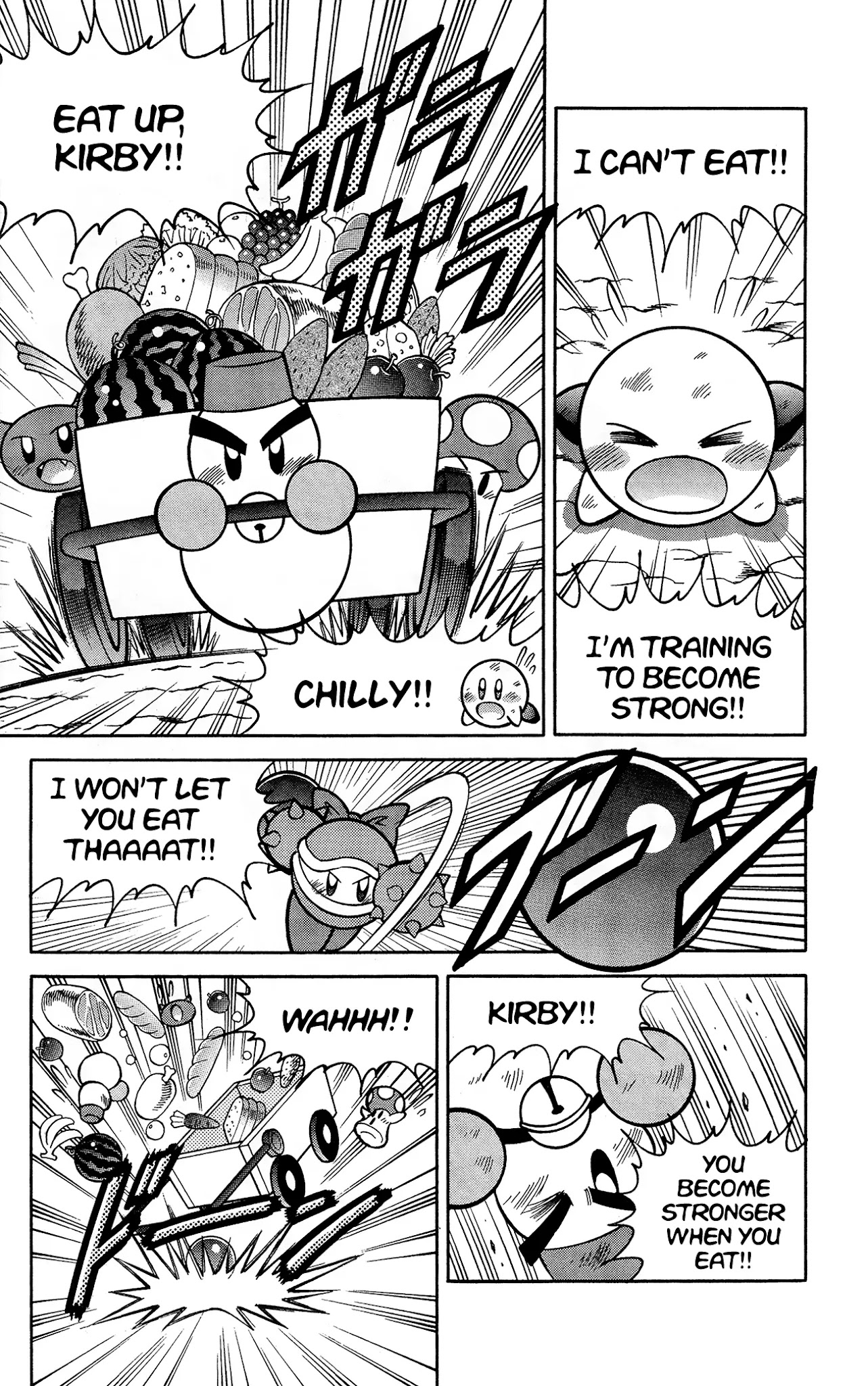 Kirby of the Stars - Pupupu Hero Chapter 5 page 12 - Chapter 5: Training with Knuckle Joe!