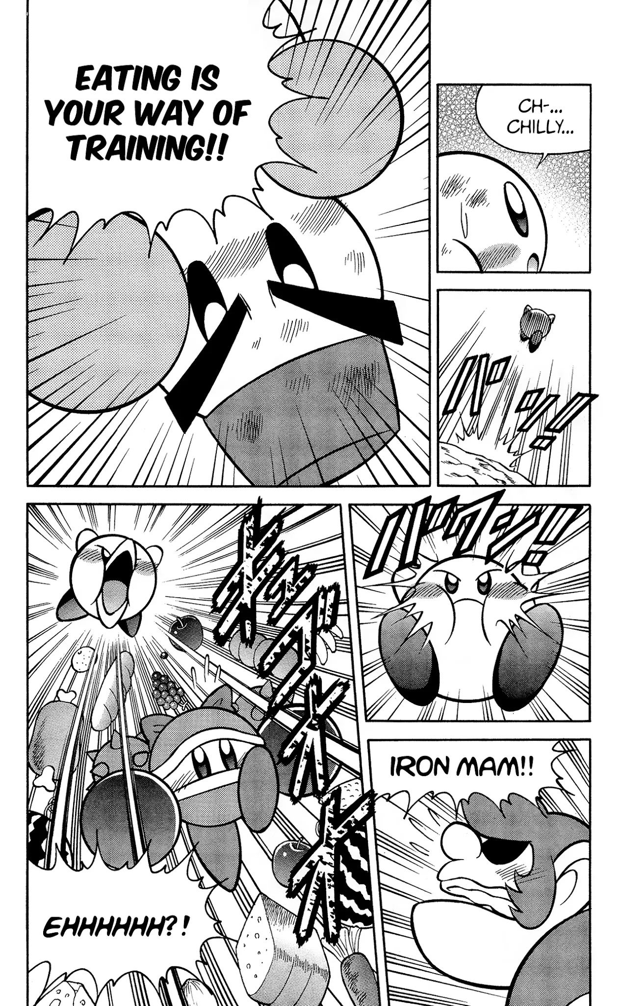 Kirby of the Stars - Pupupu Hero Chapter 5 page 13 - Chapter 5: Training with Knuckle Joe!