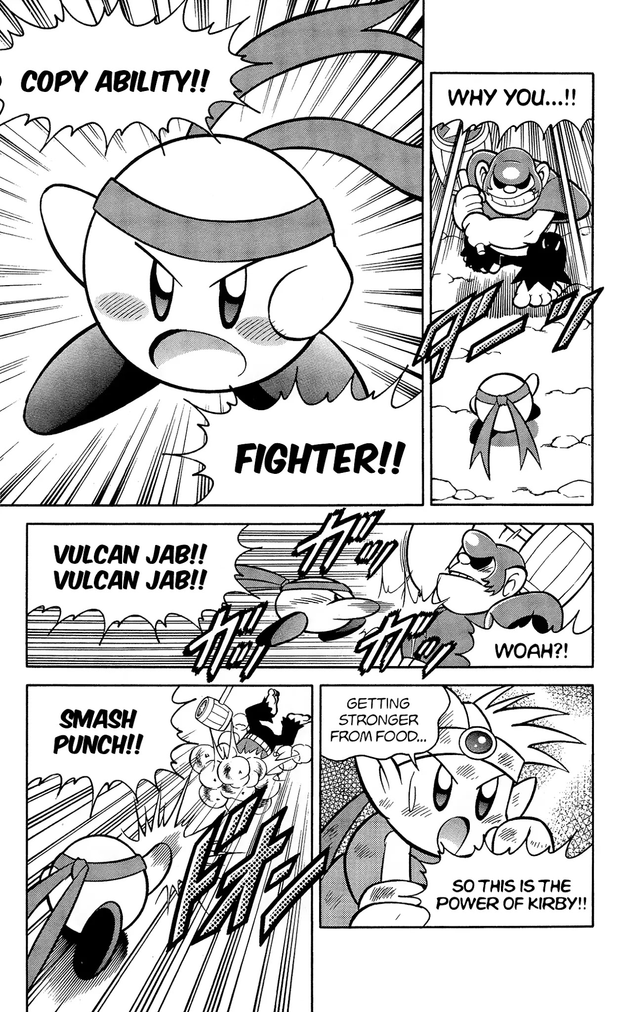 Kirby of the Stars - Pupupu Hero Chapter 5 page 14 - Chapter 5: Training with Knuckle Joe!