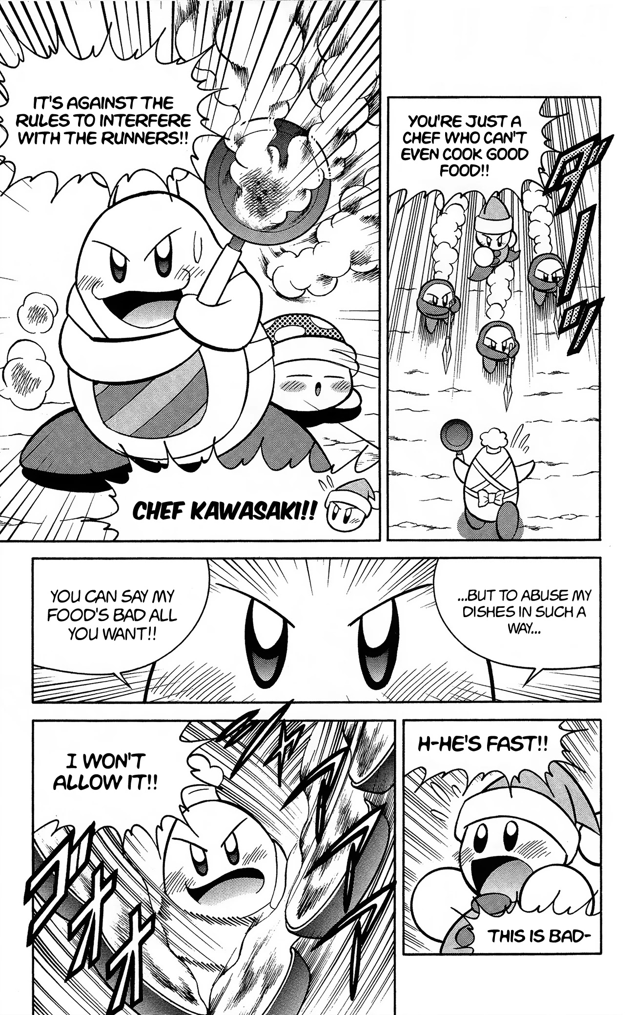 Kirby of the Stars - Pupupu Hero Chapter 6 page 10 - Chapter 6: The Great Gourmet Race Clash!!