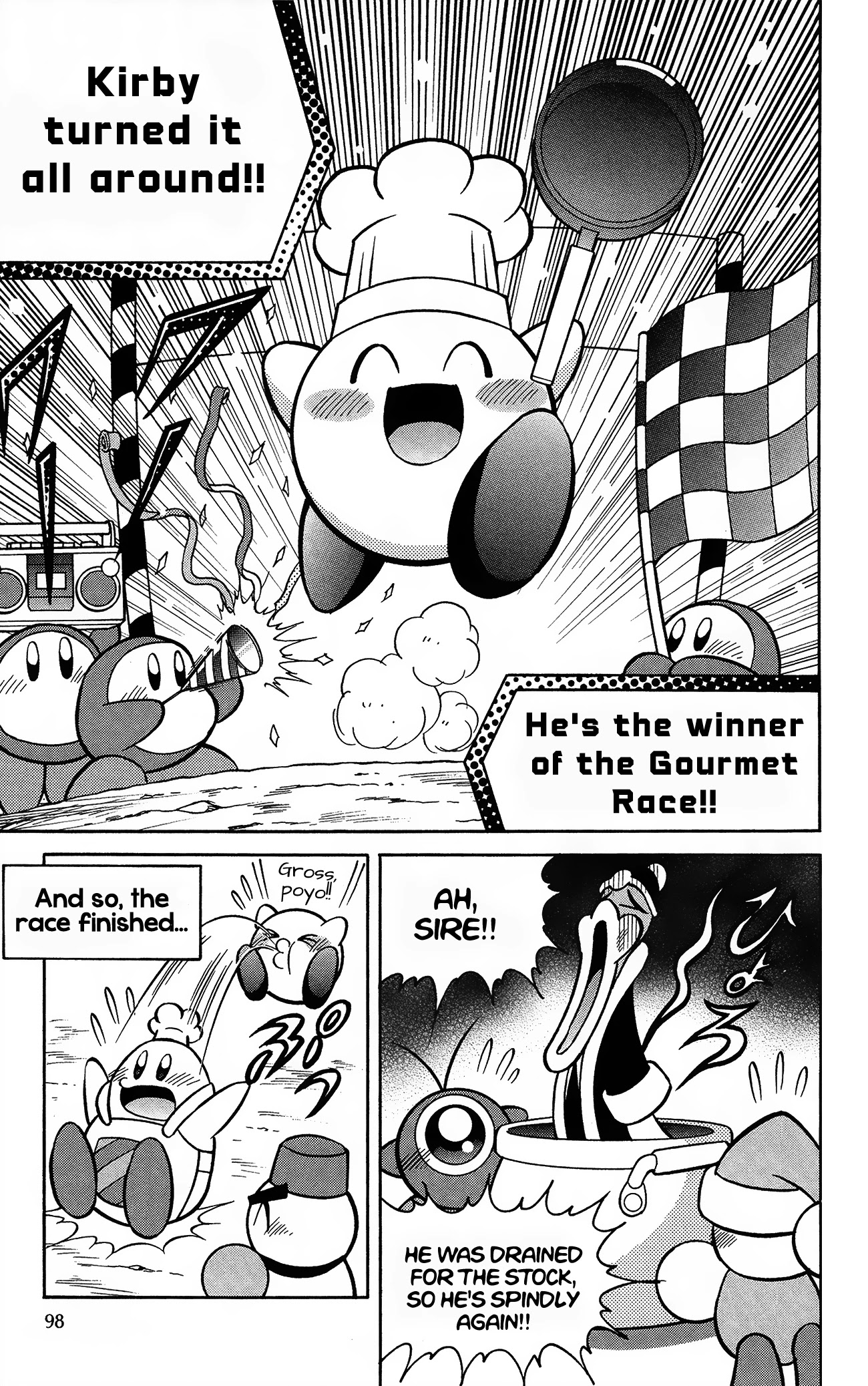 Kirby of the Stars - Pupupu Hero Chapter 6 page 16 - Chapter 6: The Great Gourmet Race Clash!!