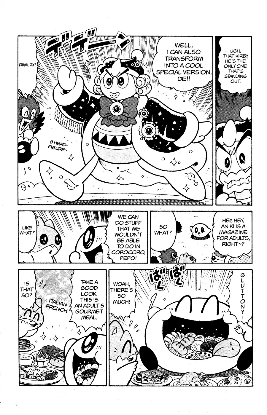 Kirby's Adventure Chapter 1.5 page 3 - Vol.1 Chapter Special: After 11 Years... A Great Comeback!!