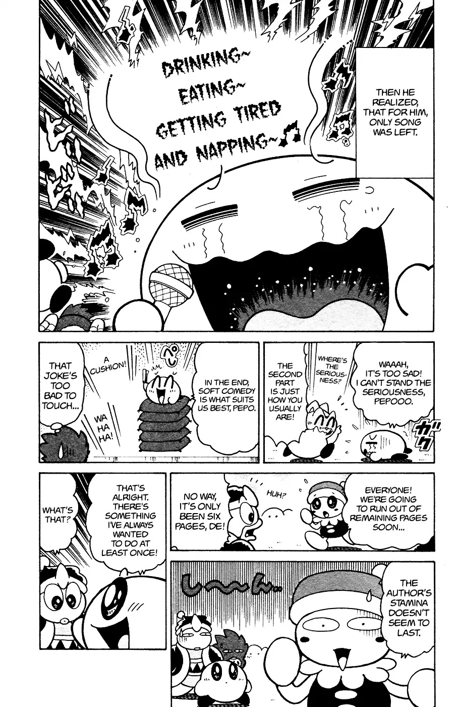 Kirby's Adventure Chapter 1.5 page 6 - Vol.1 Chapter Special: After 11 Years... A Great Comeback!!