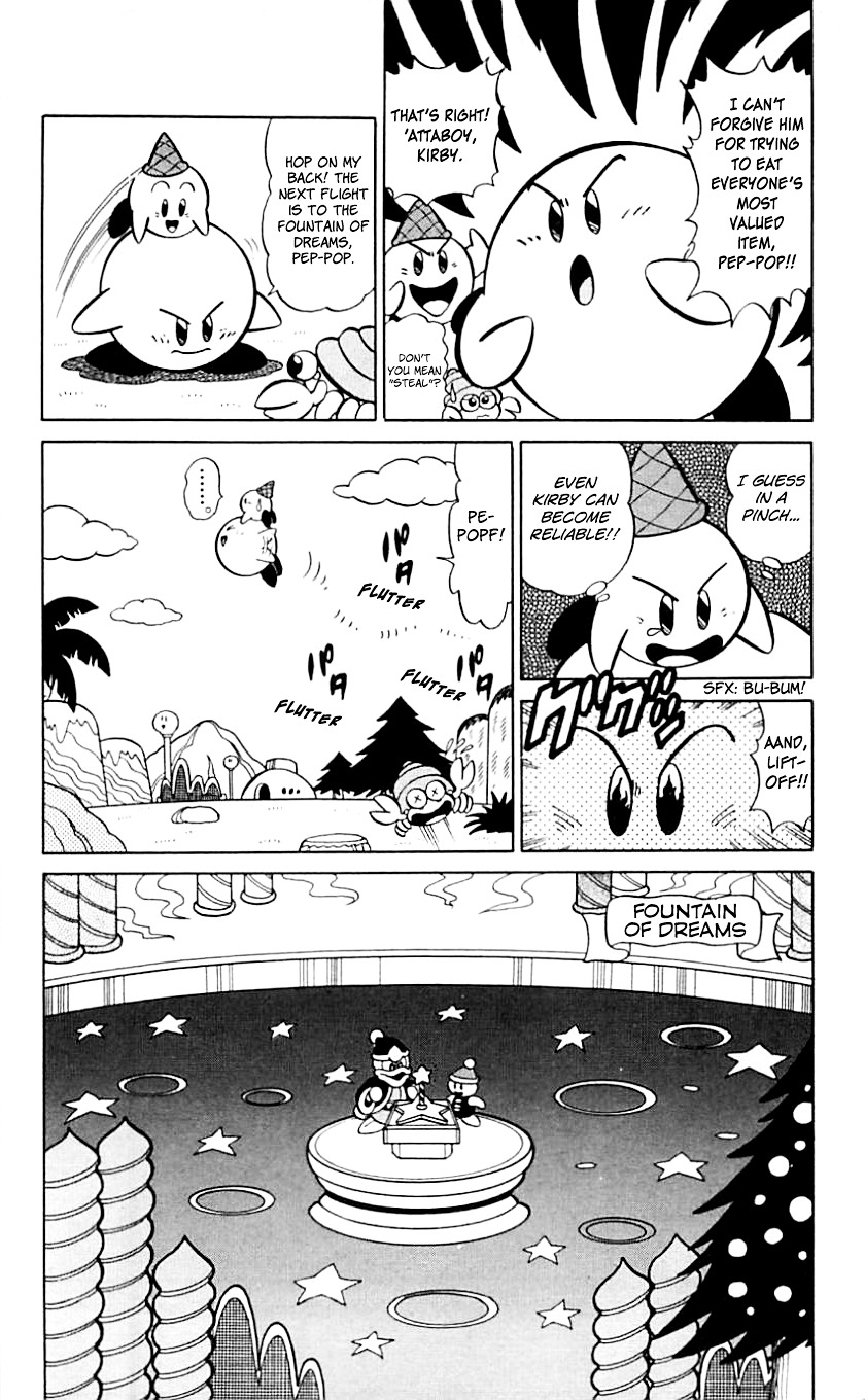 Kirby's Adventure Chapter 1 page 12 - Chapter 1 : King Dedede, Let's Steal the Star Rod!!