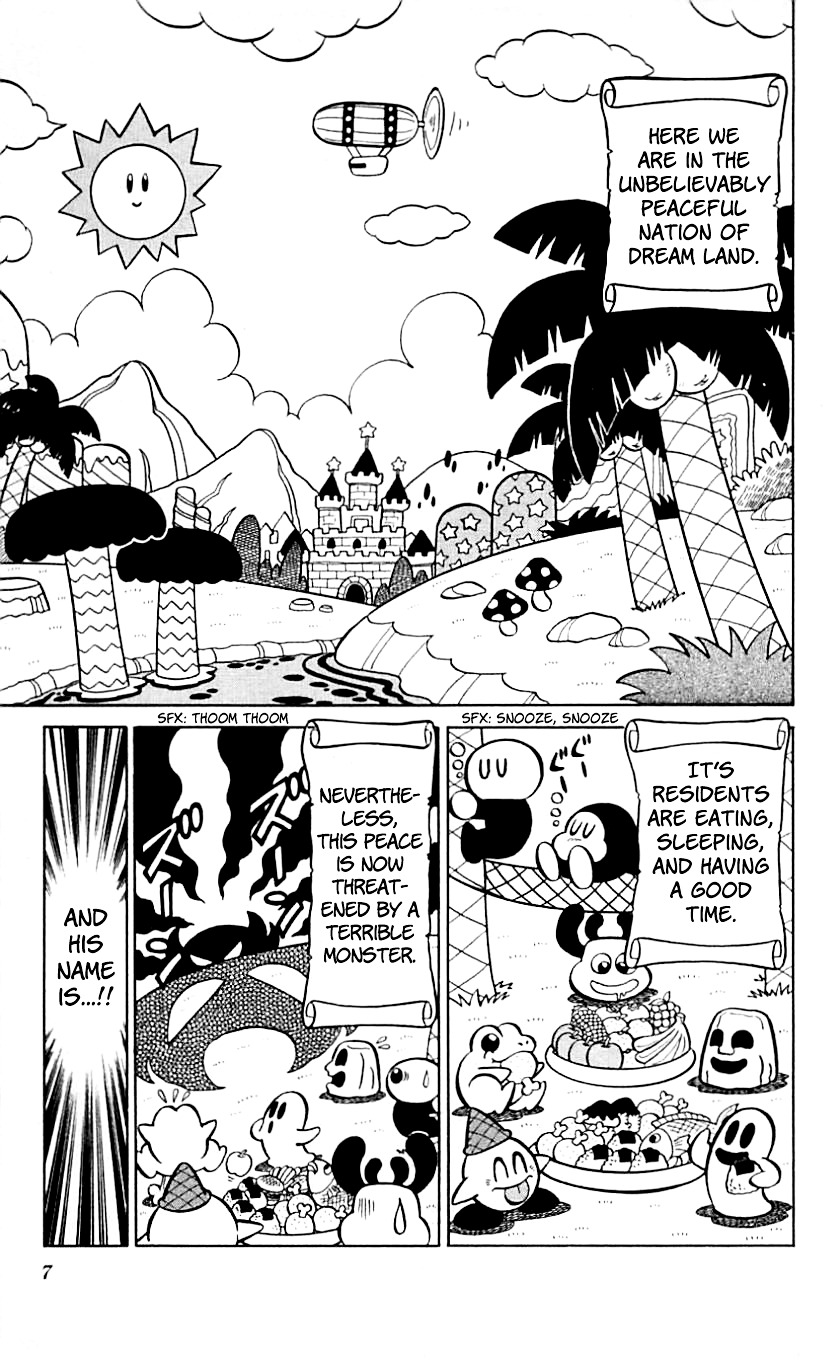 Kirby's Adventure Chapter 1 page 7 - Chapter 1 : King Dedede, Let's Steal the Star Rod!!