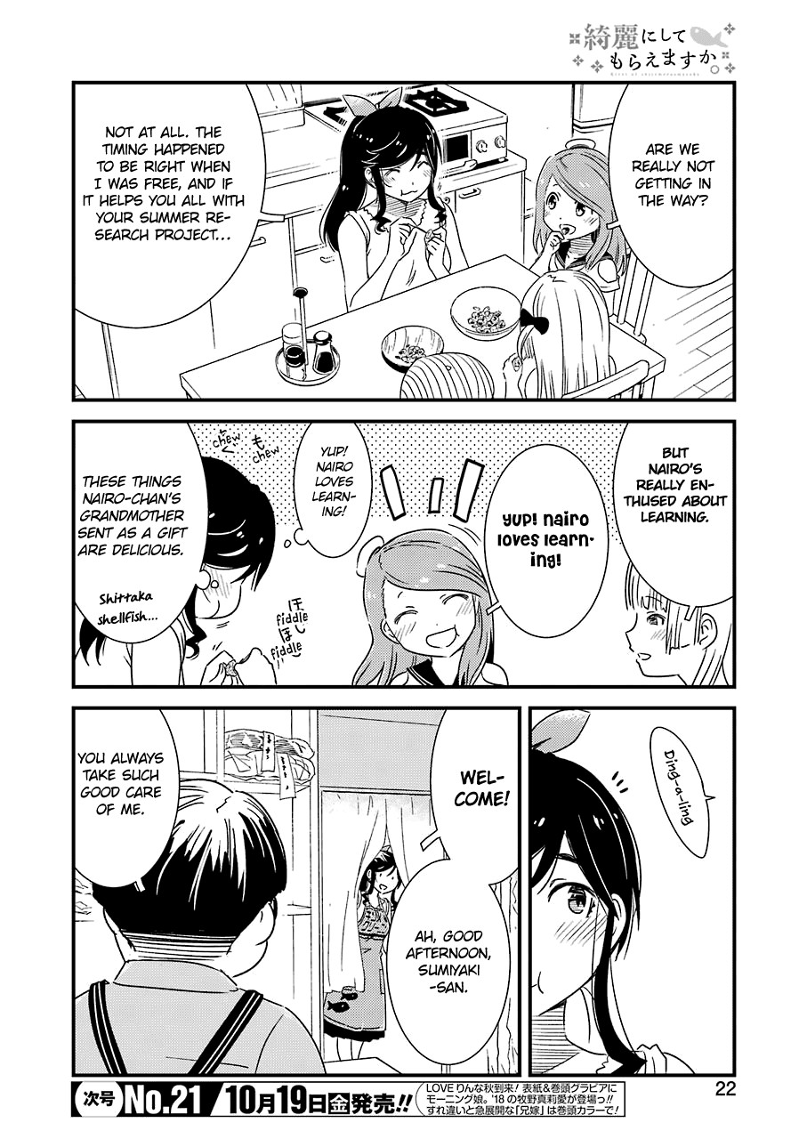 Kirei ni Shitemoraemasuka Chapter 15 page 7 - Chapter 15: I Should Be Appealing!!!