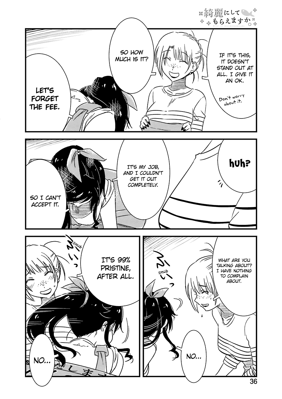 Kirei ni Shitemoraemasuka Chapter 22 page 24 - Chapter 22: A "Top Class" Problem