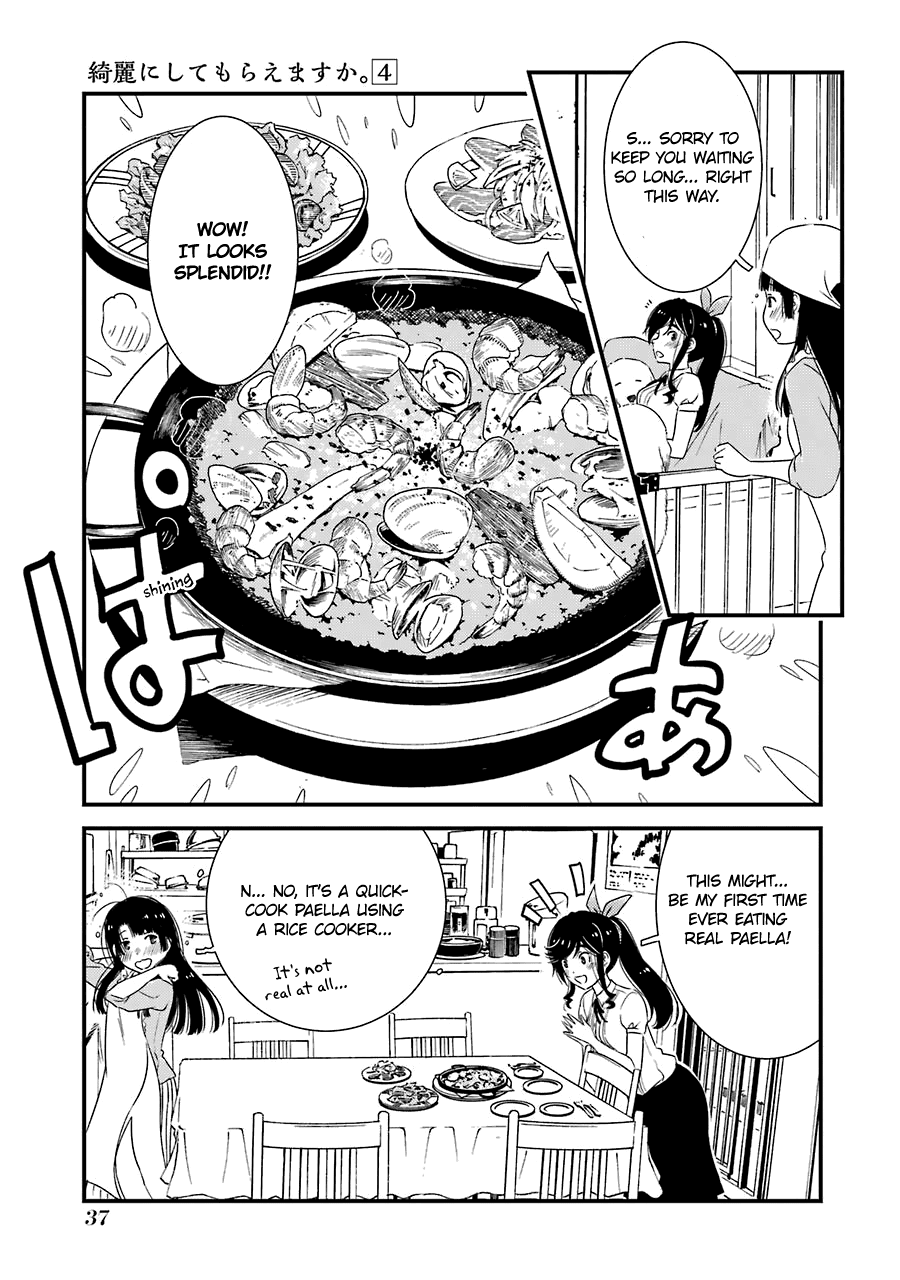 Kirei ni Shitemoraemasuka Chapter 23 page 12 - Chapter 23: M... M... My Home Is... Well...