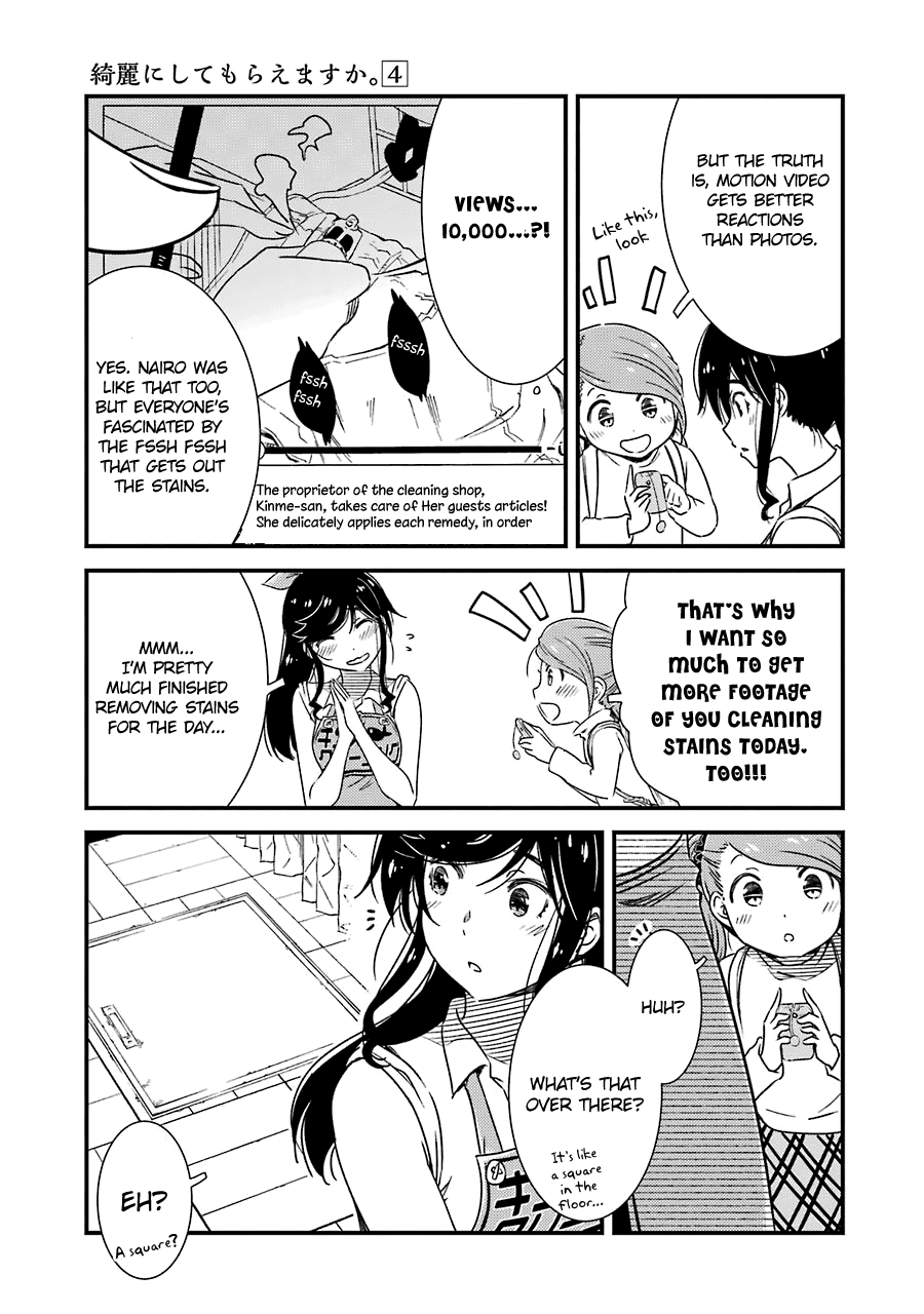 Kirei ni Shitemoraemasuka Chapter 26 page 6 - Chapter 26: For This Little One's Sake Too...,