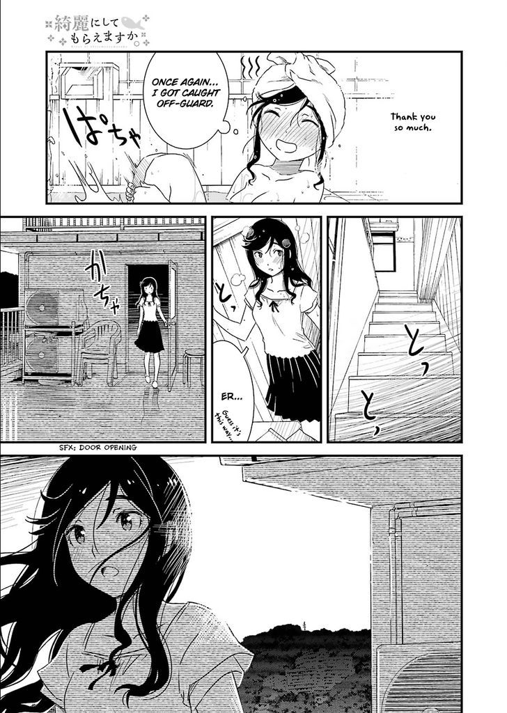 Kirei ni Shitemoraemasuka Chapter 3 page 17 - Chapter 3 : [END]: The Continual Flow From The Hot Springs Is Our Pride After All.