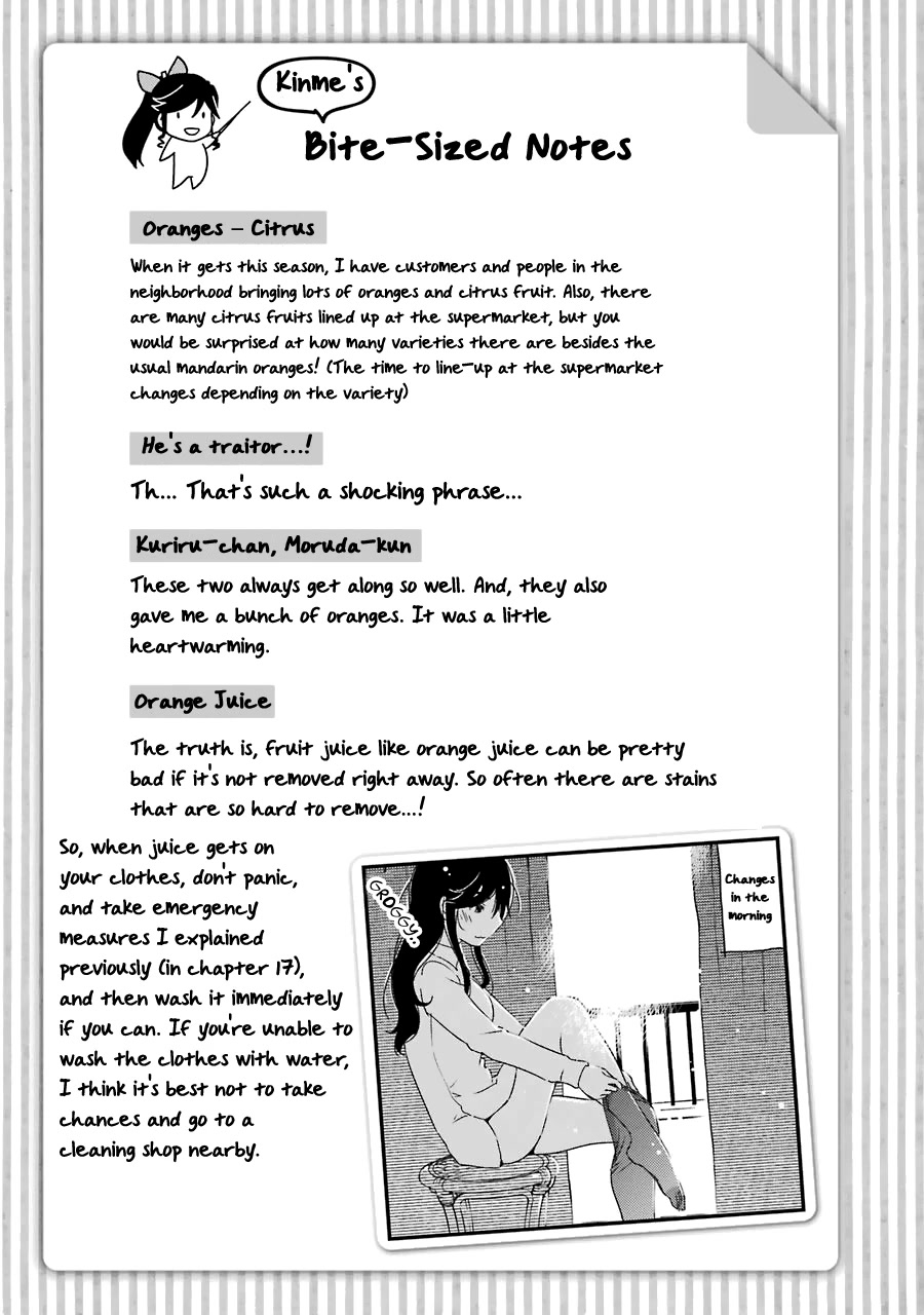 Kirei ni Shitemoraemasuka Chapter 31 page 28 - Chapter 31: Psssh!