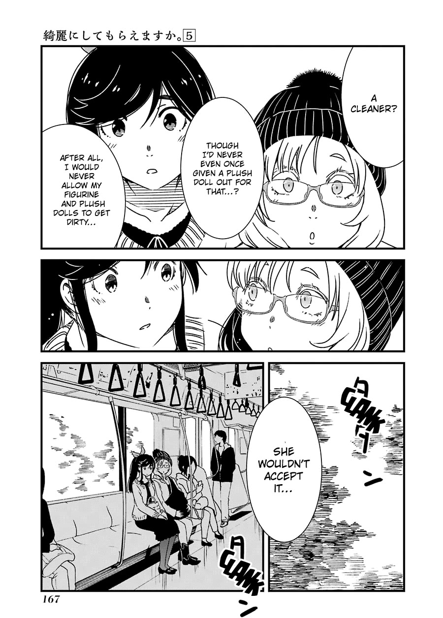 Kirei ni Shitemoraemasuka Chapter 35 page 11 - Chapter 35: It's Like a Good Luck Charm...?
