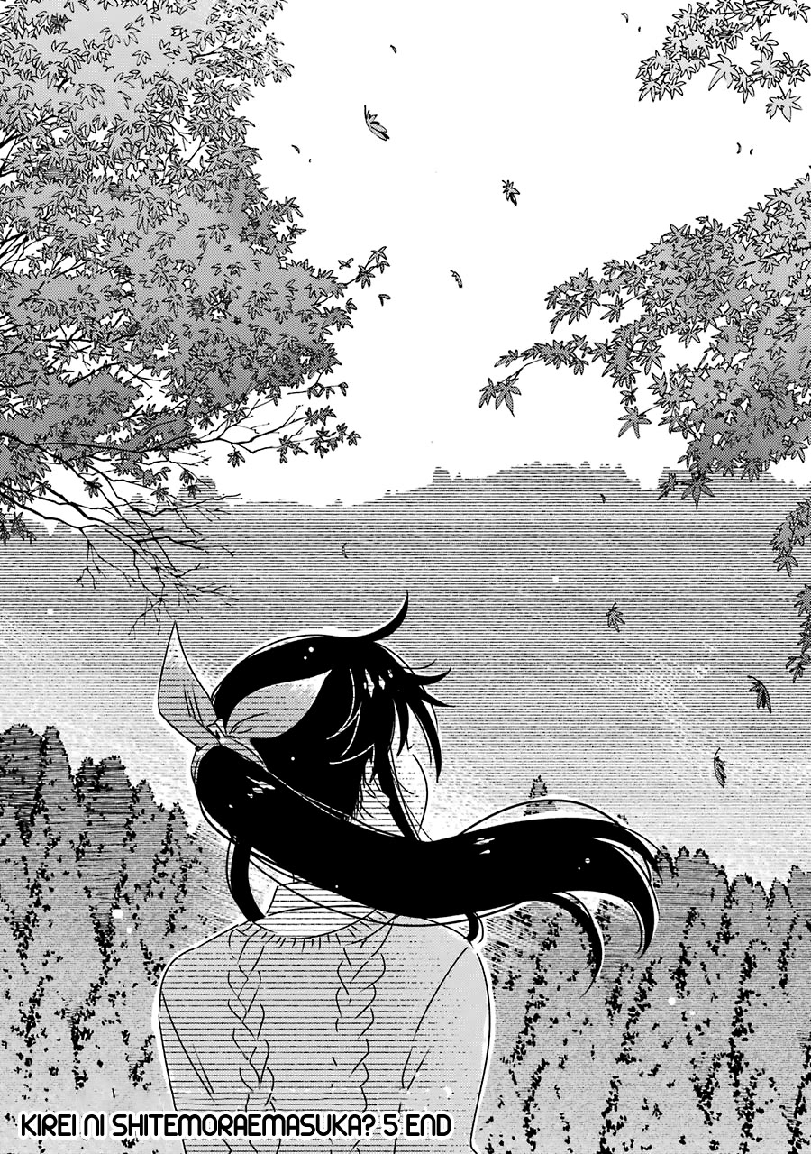 Kirei ni Shitemoraemasuka Chapter 35 page 27 - Chapter 35: It's Like a Good Luck Charm...?