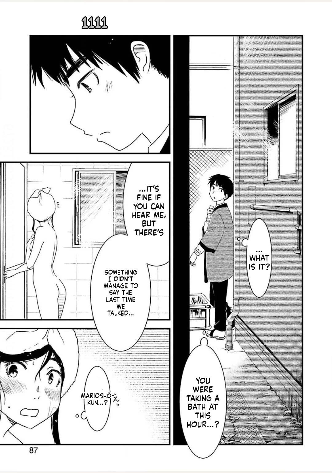 Kirei ni Shitemoraemasuka Chapter 38 page 11 - Chapter 38: Just Think of it as Taking to Myself