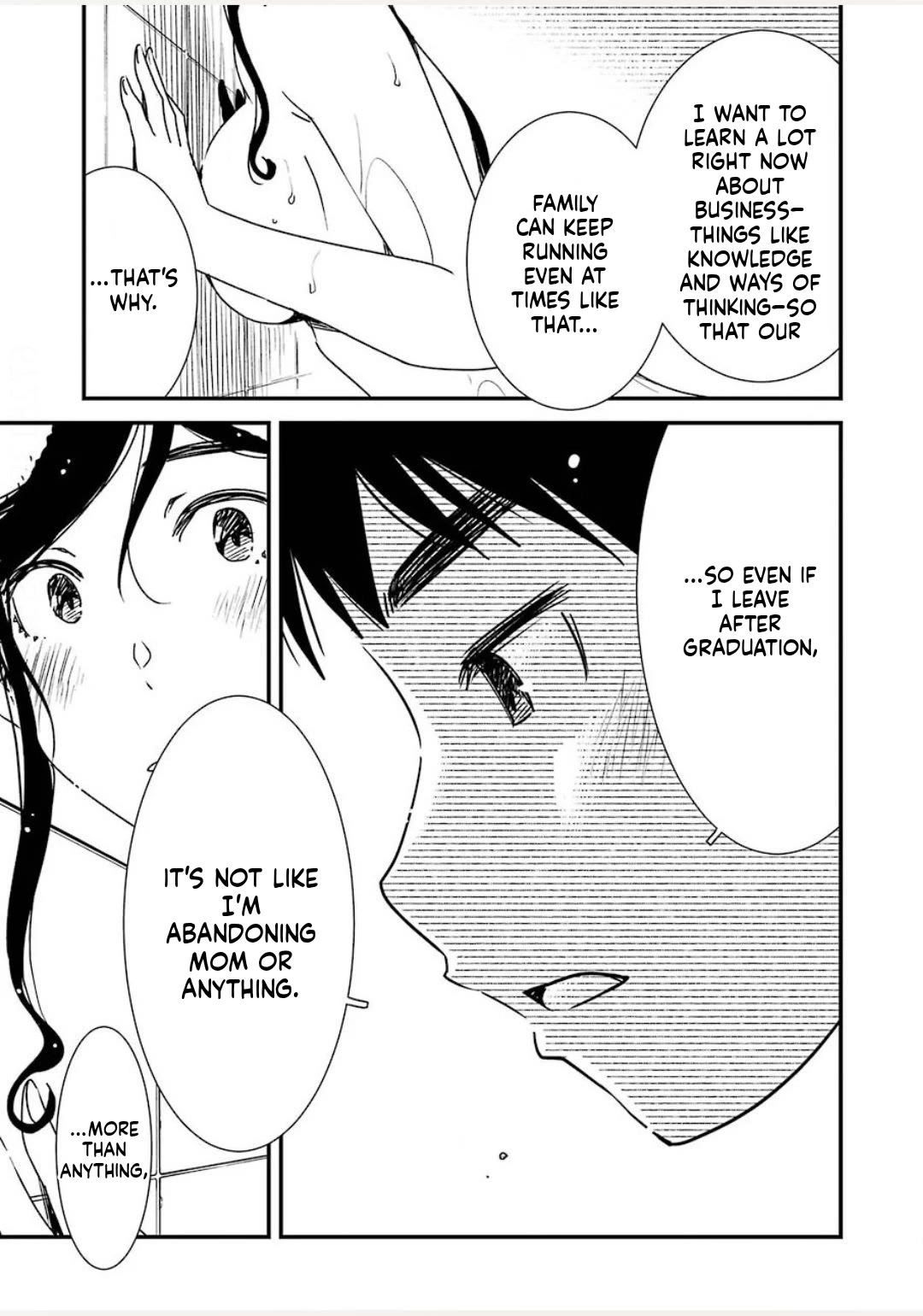 Kirei ni Shitemoraemasuka Chapter 38 page 13 - Chapter 38: Just Think of it as Taking to Myself