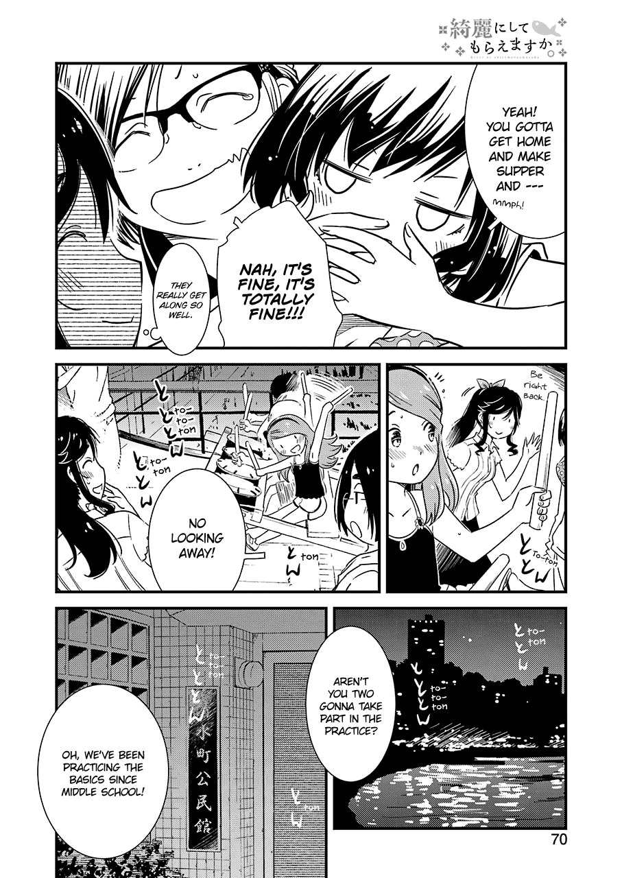 Kirei ni Shitemoraemasuka Chapter 9 page 18 - Chapter 9: Even Though The Performance Is The Day After Tomorrow...