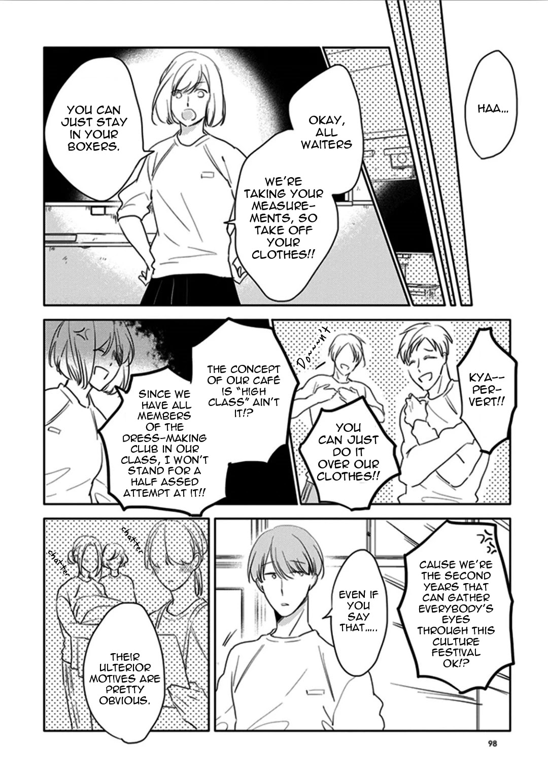 Kirei ni Shiteyo Chapter 3.5 page 10 - Chapter 3.5 [END]