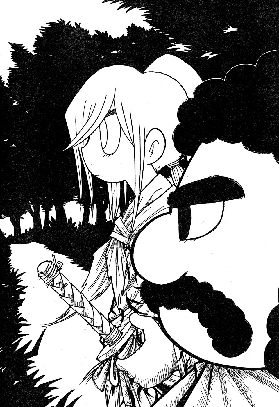 Kiri Keisuke to Johnny Yonhyaku Tsukumo Hitokiri Chapter 0.2 page 9 - Chapter 0 v2 : [Oneshot]