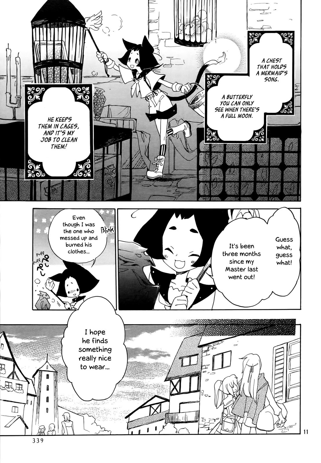 Kirikagohime to Mahou Tsukai Chapter 1 page 11 - Chapter 1