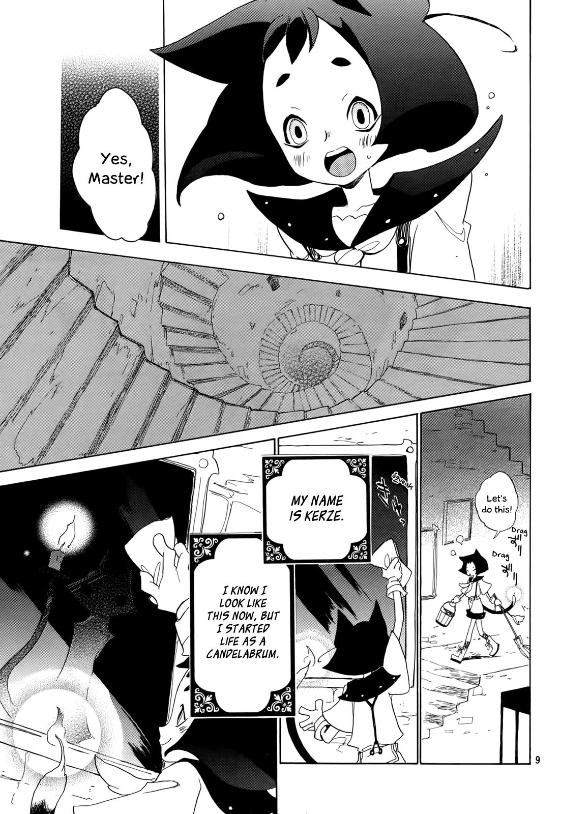 Kirikagohime to Mahou Tsukai Chapter 1 page 9 - Chapter 1