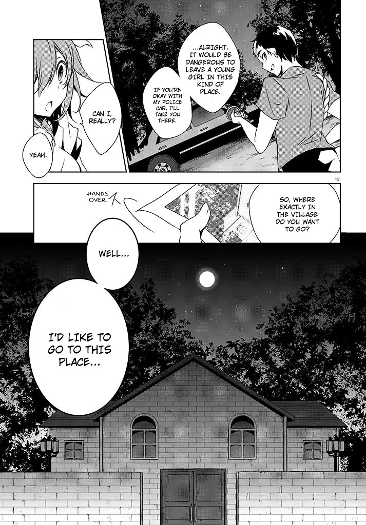 Kirisame ga Furu Mori Chapter 1.2 page 15 - Chapter 1v2 : To the Village of Azakawa