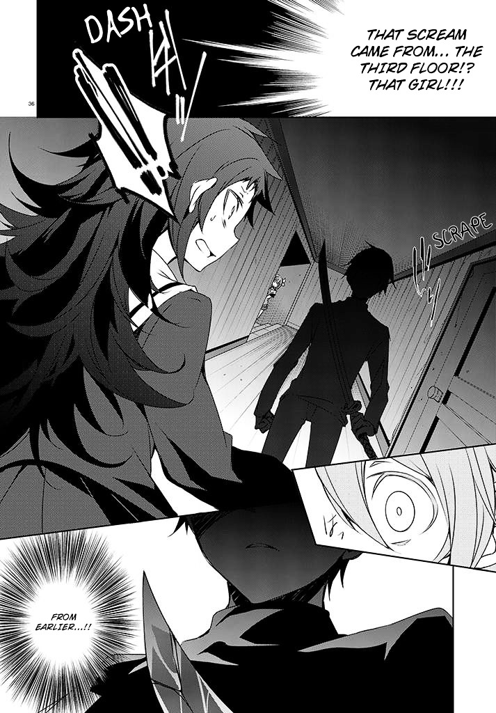 Kirisame ga Furu Mori Chapter 1.2 page 38 - Chapter 1v2 : To the Village of Azakawa