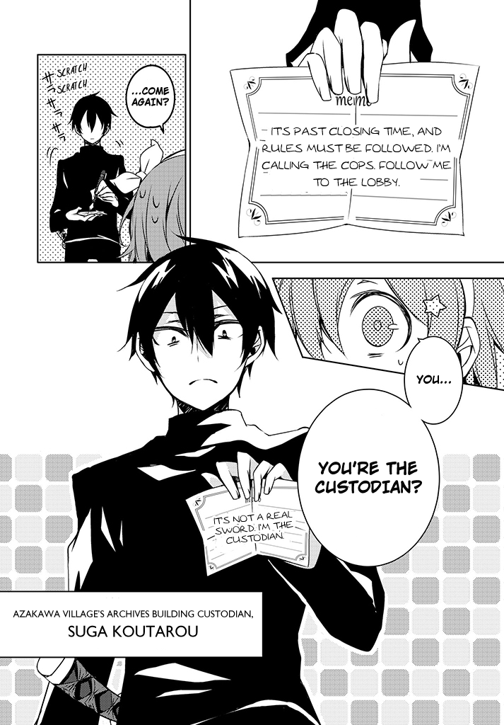 Kirisame ga Furu Mori Chapter 2.2 page 2 - Chapter 2 v2 : 「Kotoriobake and Ogami-san」