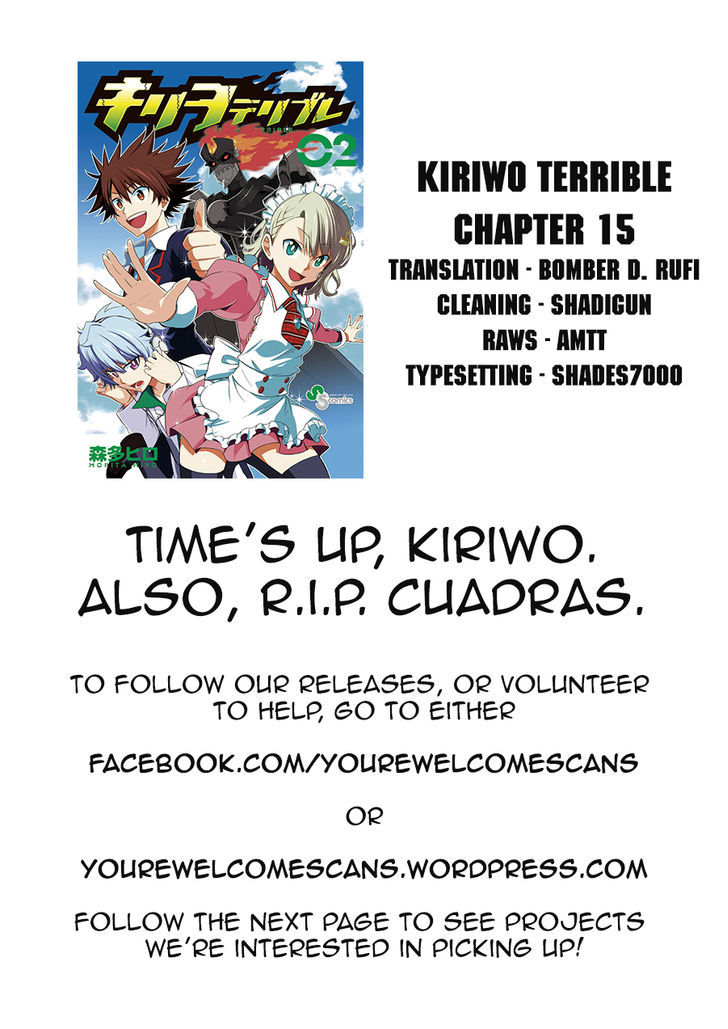 Kiriwo Terrible Chapter 15.2 page 19 - Chapter 15 v2 : Countdown