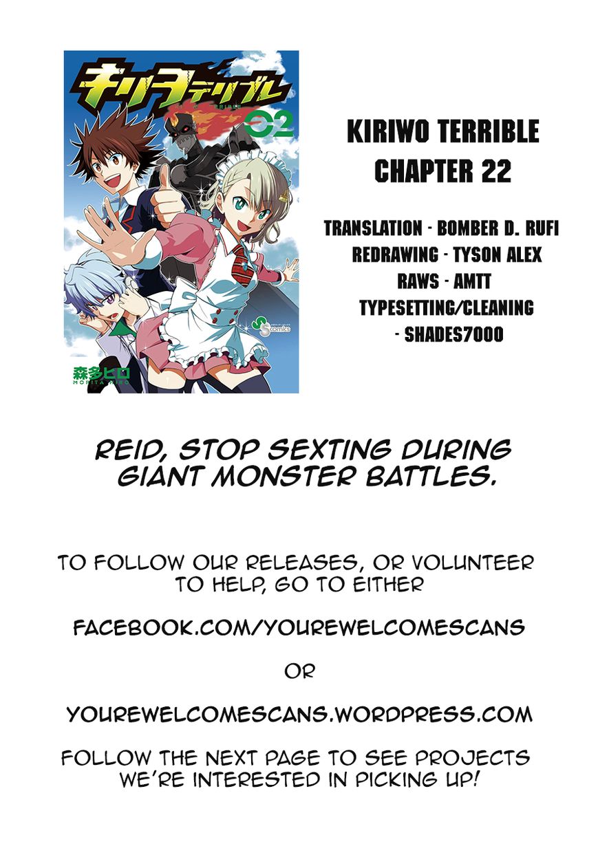 Kiriwo Terrible Chapter 22 page 19 - Chapter 22 : Team