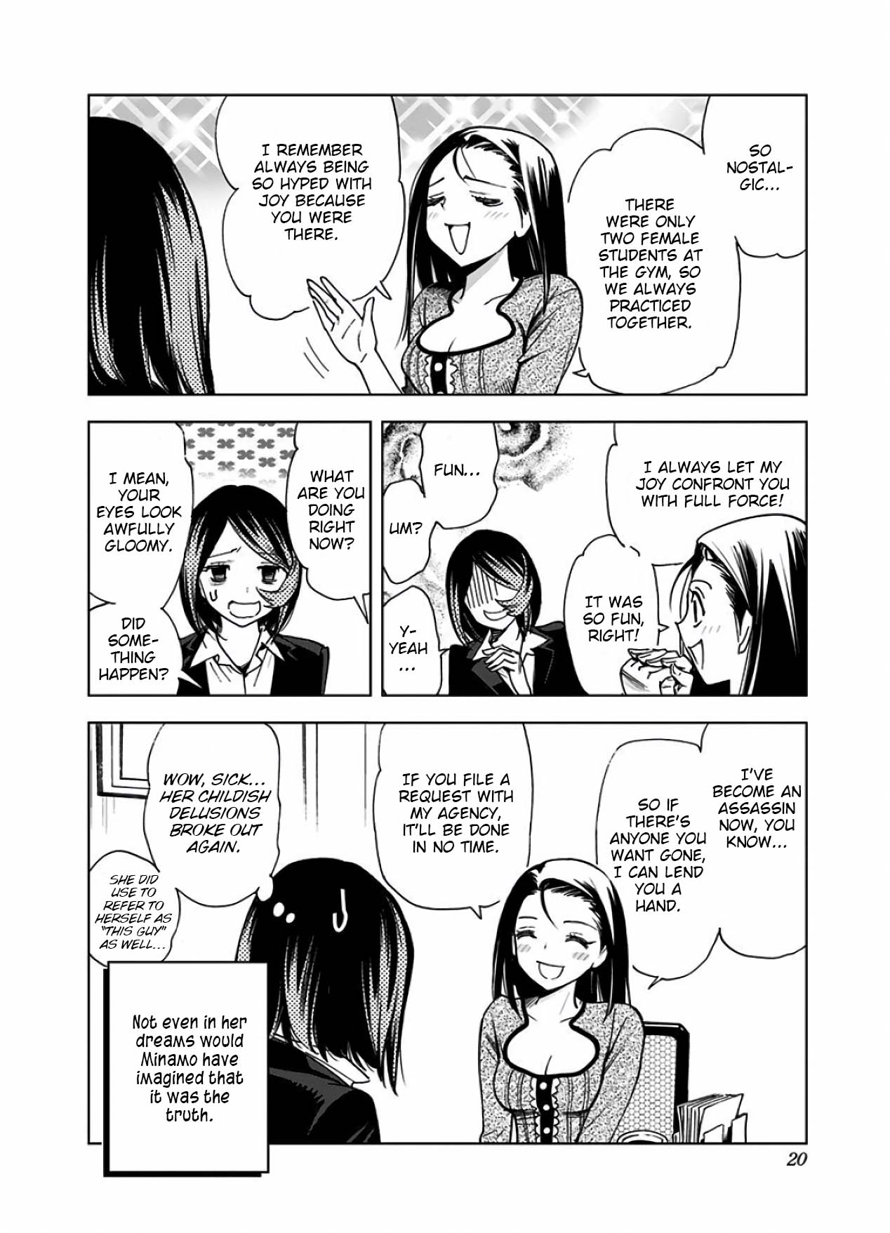 Kiruru Kill Me Chapter 10 page 17 - Chapter 10: Minamo Grins