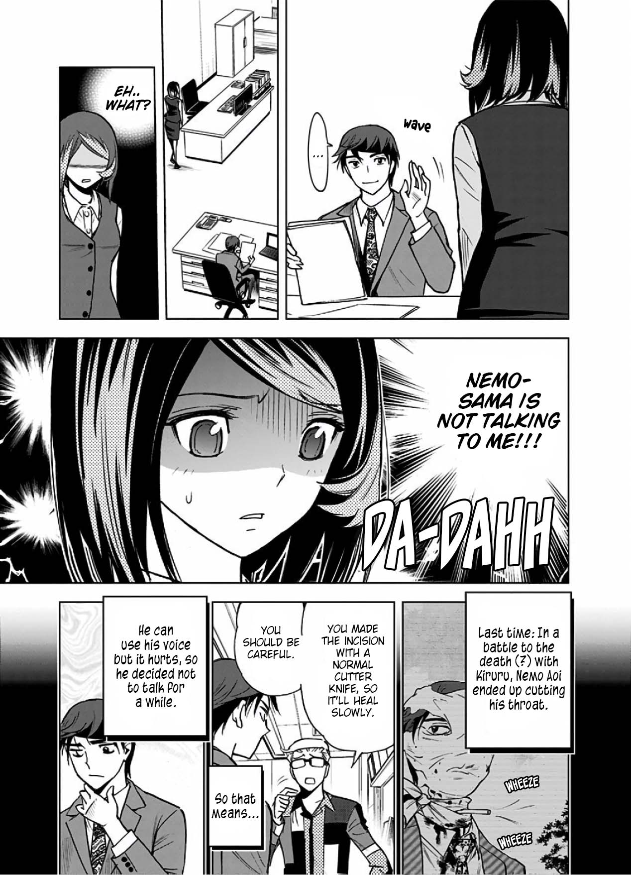 Kiruru Kill Me Chapter 13 page 3 - Chapter 13: Battle of Silence