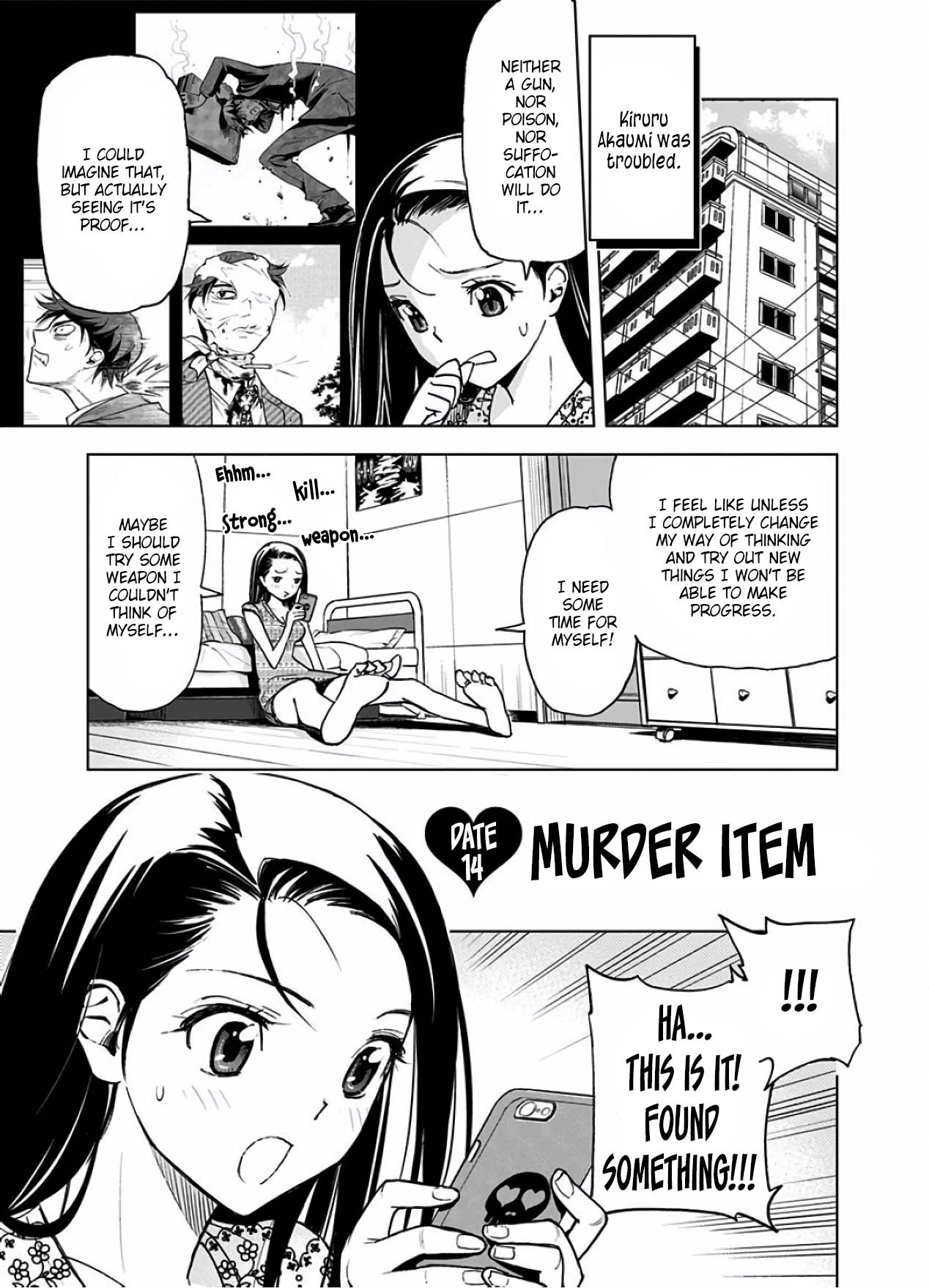 Kiruru Kill Me Chapter 14 page 1 - Chapter 14: Murder Item