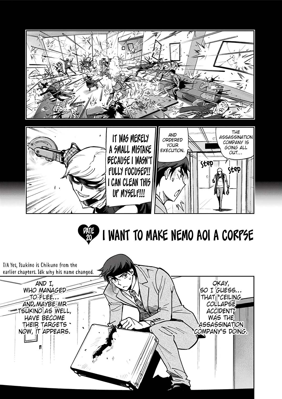 Kiruru Kill Me Chapter 20 page 1 - Chapter 20: I Want to Make Nemo Aoi a Corpse
