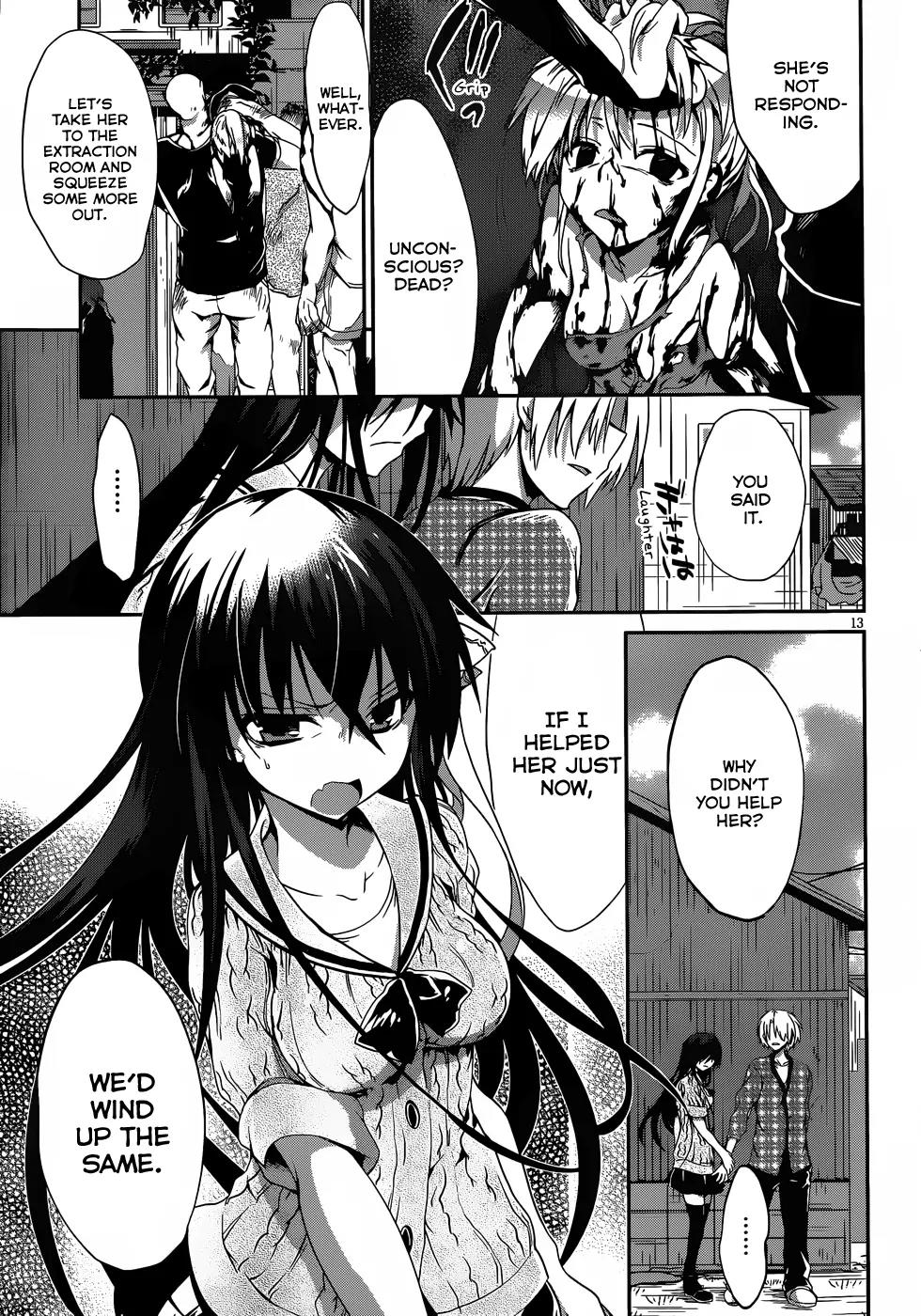 Kiryuuin Kaya ni Chi o Suwareru Dake no Kantan na Oshigoto Chapter 12.2 page 14 - Chapter 12.2