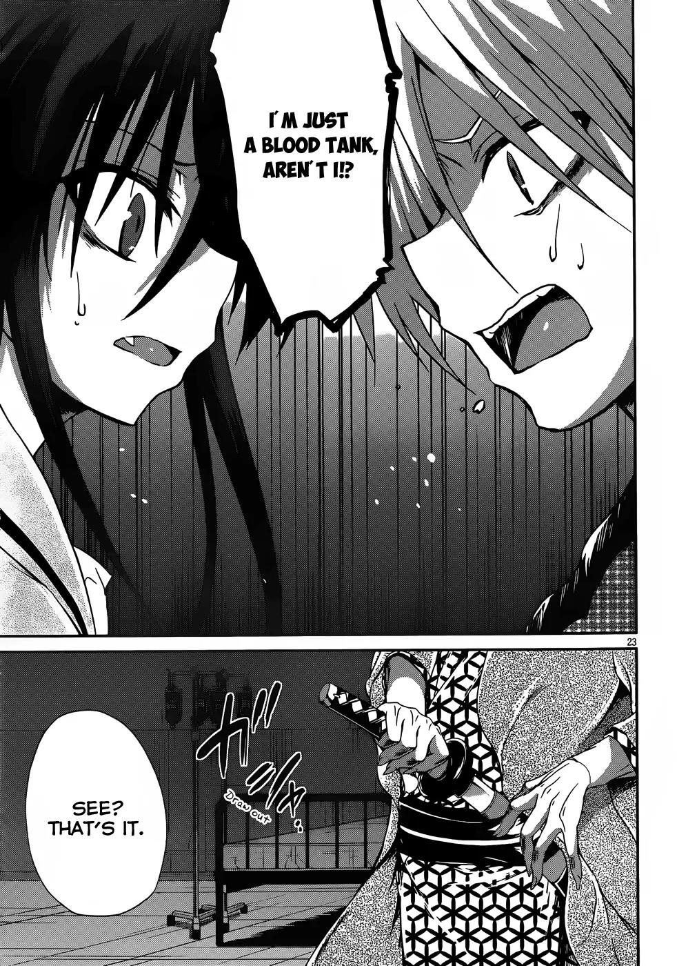 Kiryuuin Kaya ni Chi o Suwareru Dake no Kantan na Oshigoto Chapter 12.2 page 24 - Chapter 12.2